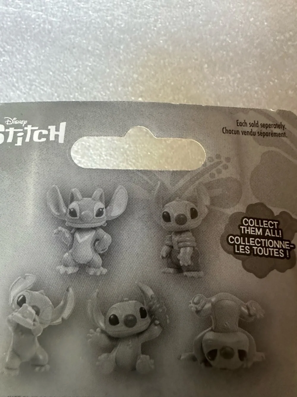 Disney Stitch & Angel Small Pet Toy Figures – Blue, Pink lot of 5
